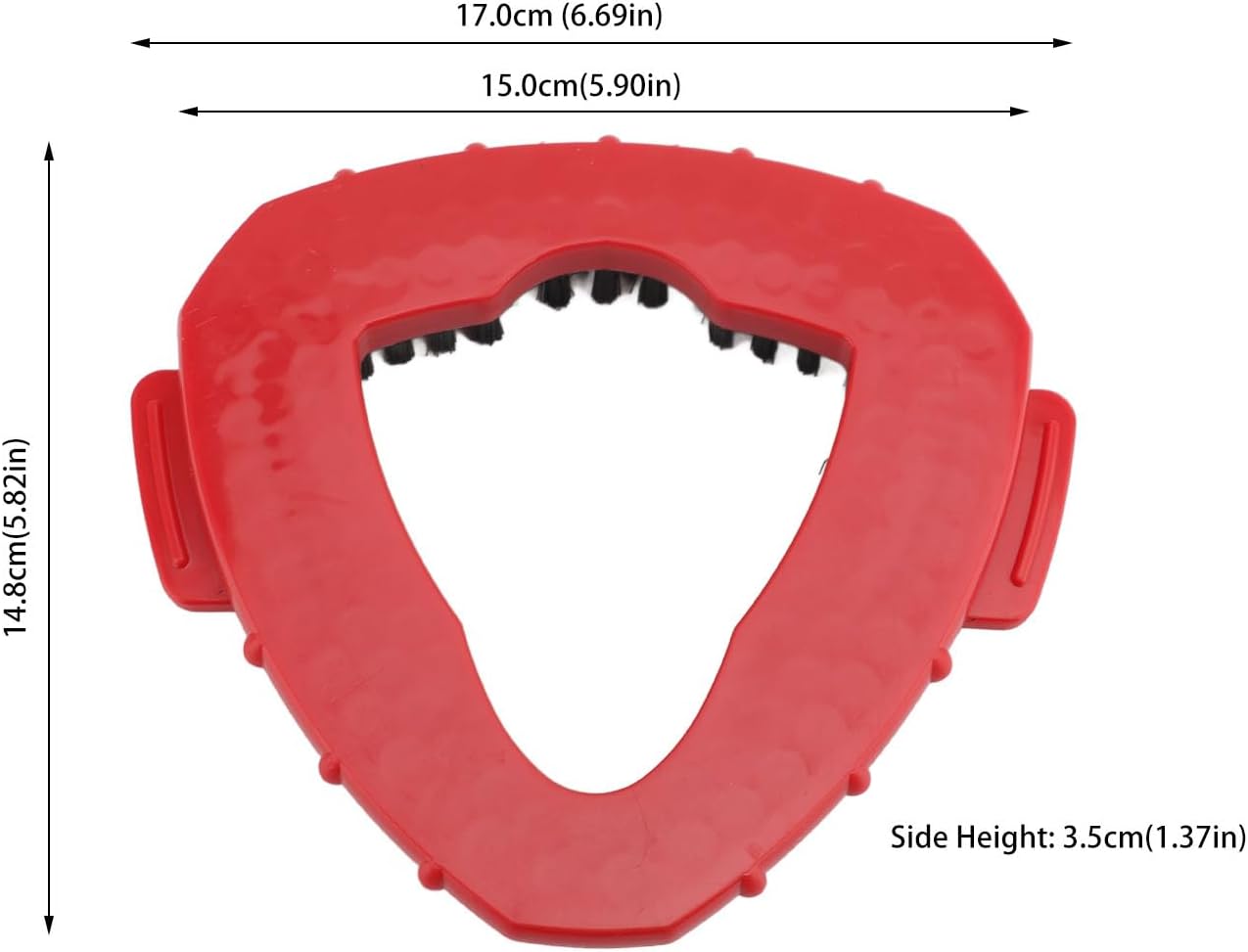 Scrub Brush Replacement Head,Microfiber Hard Cleaning Brush, 2pcs Scrub Brush Replacement Tile Floor Cleaning Brush Attachment for O Ceda EasyWring 1 Tank System